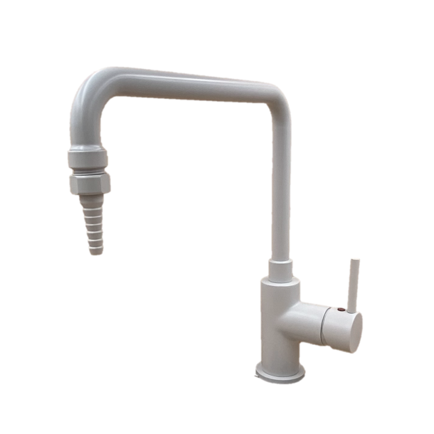 1-grebsmixer, med slangestuds, fremspring 250 mm