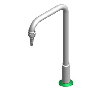 Udlbstud i bord, koldt/varmt vand, fremspring 150 mm