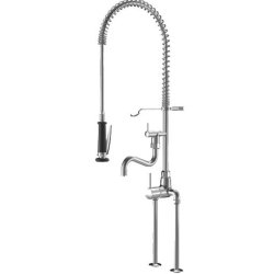 Et- grebs, 2 huller, Bord bruser med svingbar udlbstud, 270 mm