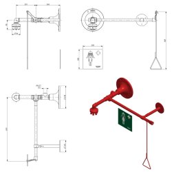 Ndbruser. Til montage p vg.