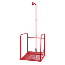 Gulv ndbruser med platform