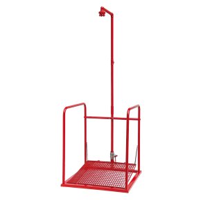 Gulv ndbruser med platform