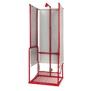 Gulv ndbruser med platform og skrm