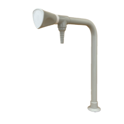 Standhane med ventil ved udlbstud. Kan bla. anvendes til Sprit