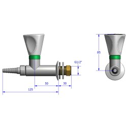 Nedhngt - lige varmt vand, WPH