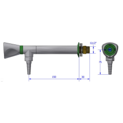 Vg/panel montage, 90 grader, koldt vand (WPC).