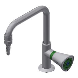 Standhane - WPC, H=200, fast udlbstud, hjre