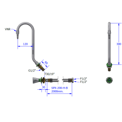 Stinkskab st koldt vand WPC