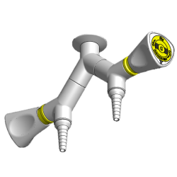 Nedhngt, dobbelt   180gr. brandgas