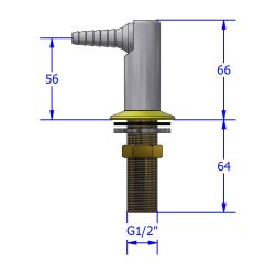 Udlbstud 90 gr. brandgas 