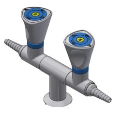 Bord - dobbelt 180 gr. CA, trykluft