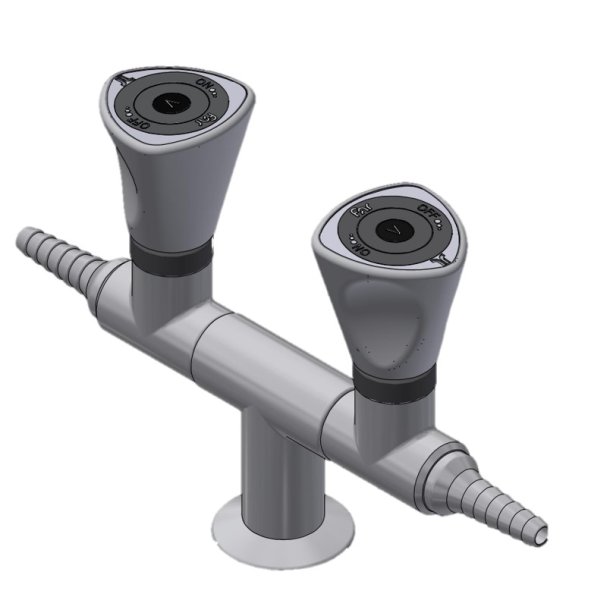 Bord - dobbelt 180 gr. V, vakuum