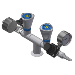 Bord, dobbelt regulator, trykluft