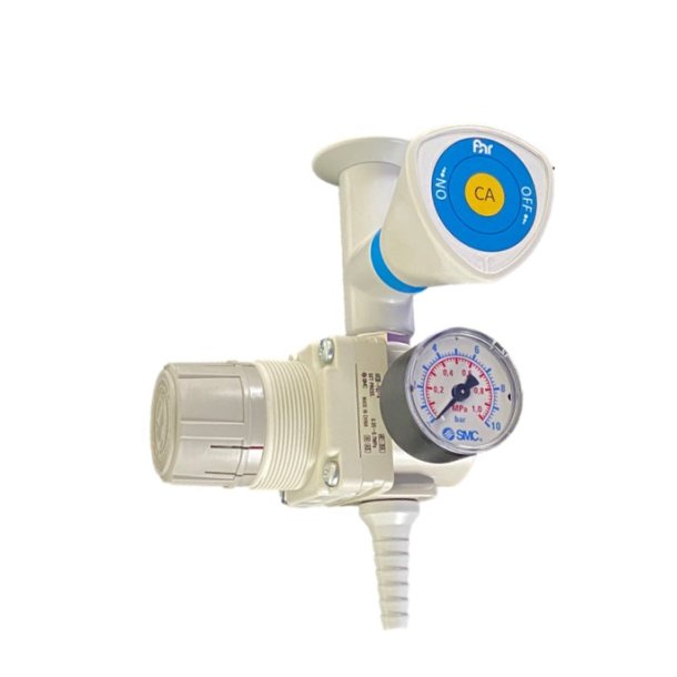 Nedhngt, regulator, trykluft