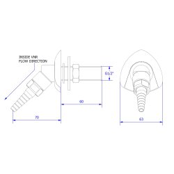 45 gr. udlbstud, kle vand frem (WPF)