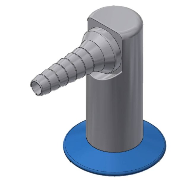 Udlbstud 90 gr.,  trykluft, CA