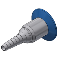 Udlbstud lige,  trykluft, CA