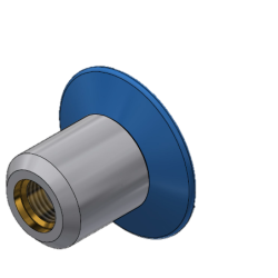 Udlbstud lige 1/4"NPT,  luftarter 5.0
