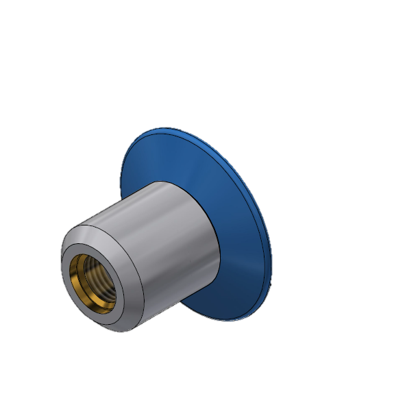 Udlbstud lige 1/4"NPT,  luftarter 5.0