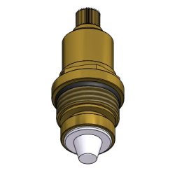 Ventil indsats med PTFE sde. 4 x 360 gr. bning.