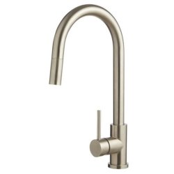 Rustfri mixer med udtrksslange