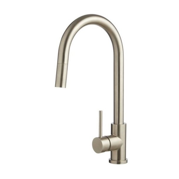 Rustfri mixer med udtrksslange