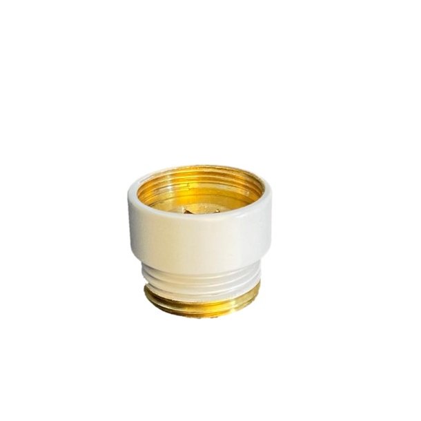 Adapter, M22 muf - 1/2" nip lakeret RAL 7035