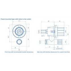 Sarg ventil uden nleventil