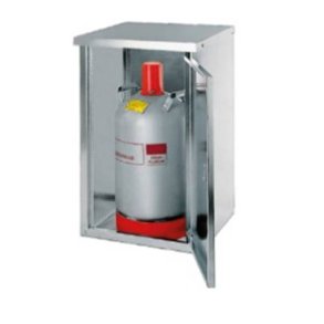 Flaskeskab  Opbevaring af, 1 propan flaske, udendrs