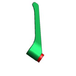 Albue klle, varmt vand.