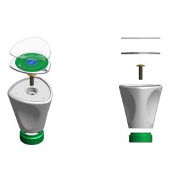 Greb komplet med markering G, Gas