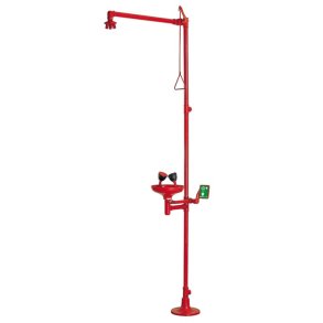 Gulv monteret ndbruser, med integreret jenskyl