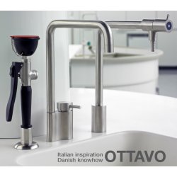 Rustfri 1-grebsmixer Ottavo