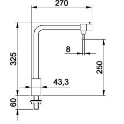 Rustfri Standhane WDC