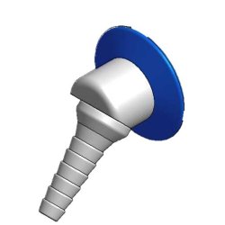 Udlbstud 45 gr.,  trykluft, CA