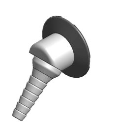 Udl�bstud 45 gr.,  vakuum, V